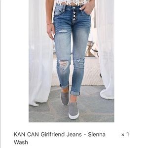 KanCan Sienna Girlfriend jeans